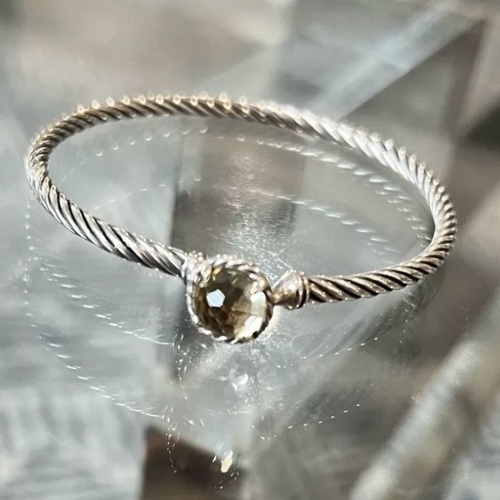 David yurman // chatelaine bracelet lemon citrine M